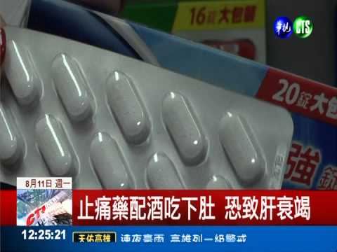 吃藥亂配酒.葡萄柚汁 恐肝衰竭