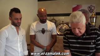 بالفيديو : شاهد تفاصيل ما دار بين رئيس الزمالك وشيكابالا