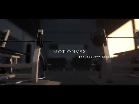 Hardcore Gym Template for mO2 Apple Motion and FCPX Plugin - MotionVFX