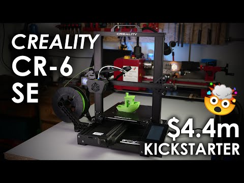 Creality CR-6 SE - The NEW (over)hyped Kickstarter 3D printer?