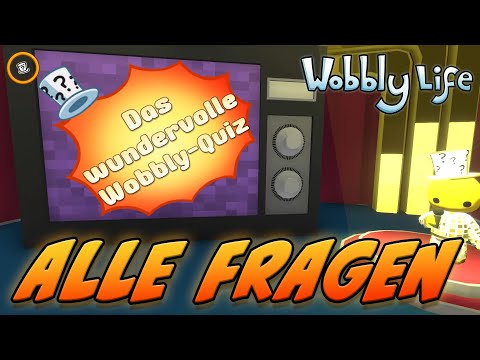 ALLE QUIZFRAGEN UND QUIZMASTER OUTFIT UNLOCK | Wobbly Life 0.95+