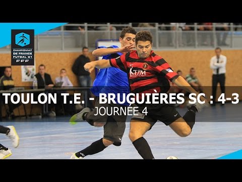 J4 : Toulon T.E. - Bruguières SC (4-3), le résumé