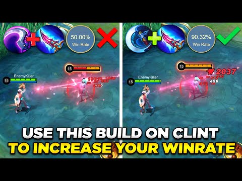 Use This NEW Best Build For Clint To Win More Games! - MLBB