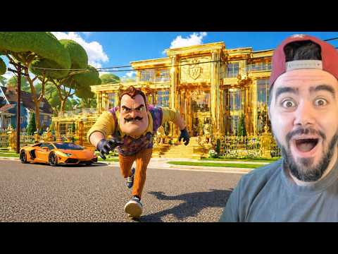 WILSON EVINI ÇOK BÜYÜK SARAY YAPTI - HELLO NEIHGBOR MODS