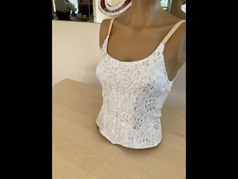 Basic bodice for the ballet tutu without decor T 0009B - video 2