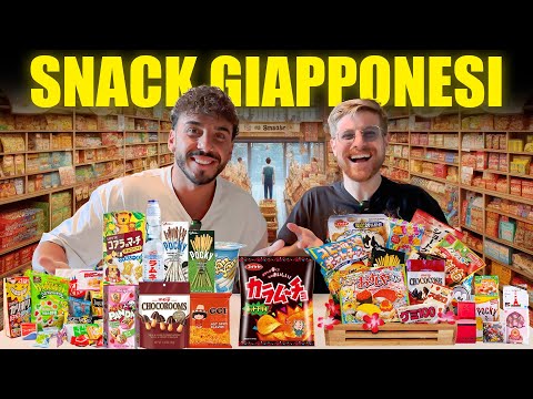 PROVIAMO TUTTI GLI SNACK GIAPPONESI PIÙ ASSURDI COMPRATI IN GIAPPONE - MAI VISTO PRIMA TUTTO QUESTO!