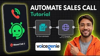 VoiceGenie AI Tutorial | How to Automate Sales Calls with AI