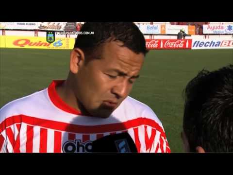 Vera: "El equipo está solido". Los Andes 4 - Ind. Rivadavia 1. Primera B Nacional 2015. FPT.