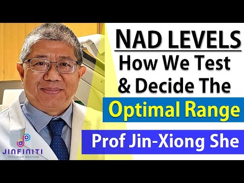 NAD LEVELS - How We Test & Decide The Optimal Range | Prof Jin-Xiong She Interview Series Episode 2