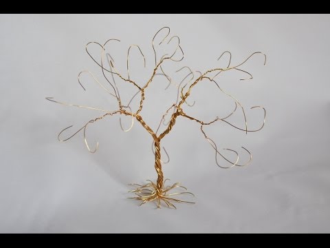How to make a wire tree