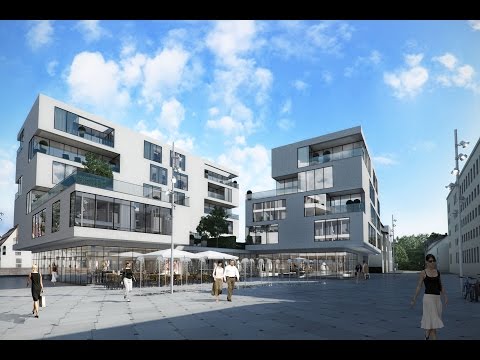 Wohnen auf der Insel in Neu-Ulm - Konzept/Projektentwicklung by COMunicate