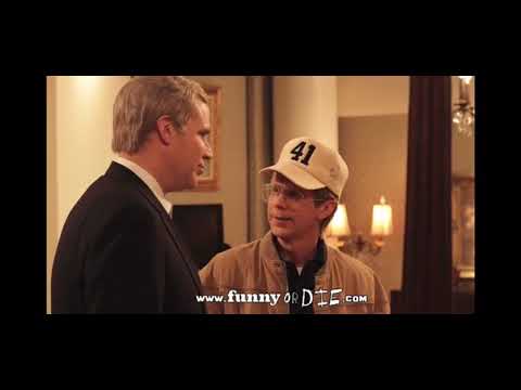 Will Ferrell as George W. Bush and me as George Bush Sr. Funny or Die Presidential Reunion.
