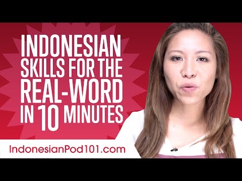 Indonesian Skills for the Real-Word: Spoken Indonesian Practice
