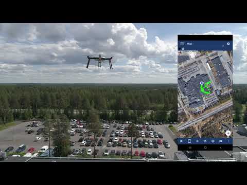 Taking 5G network testing to another level with Nemo Handy and Nokia drone