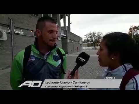 Federal B - Leonardo Iorlano - DT Camioneros 4 vs Pellegrini 2