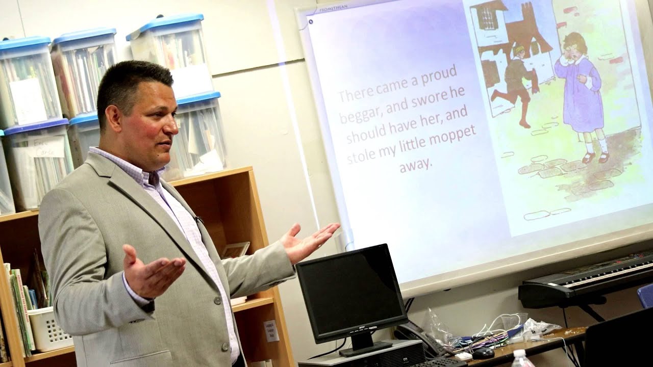 Attorney Chad Kreblin Speaks at Wales Elementary Career Day
