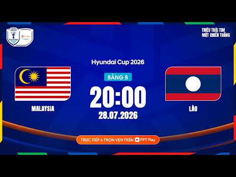 🔴LIVE: MALAYSIA - LAOS | ASEAN HYUNDAI CUP 2026