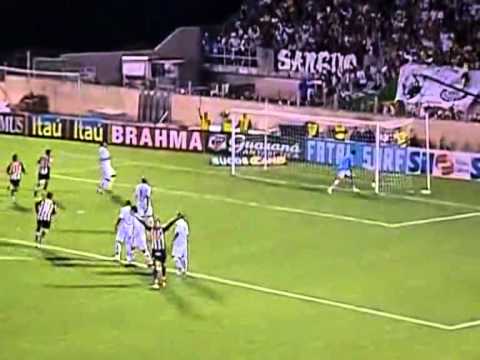 Bragantino 2 x 1 Santos - Gols - Campeonato Paulista 2011