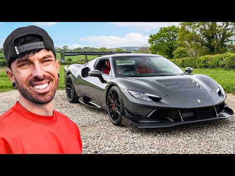 MODIFYING MY WRECKED FERRARI 296 THAT I REBUILT