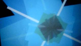 Early iDevice visualizer test (gogo penguin - last words by the walnut tree DEMO)