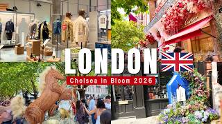 【ロンドンVlog】チェルシーインブルーム2026│V&A グルメ 街散歩