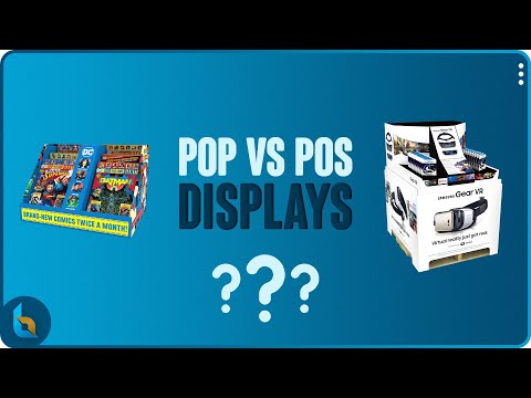 The Differences Between A POP Display And A POS Display