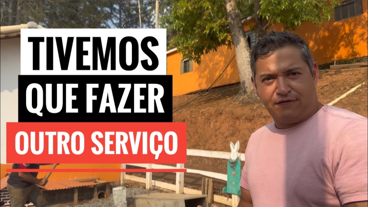 AS COISAS NÃO SAÍRAM COMO ESPERADO NO SÍTIO HOJE.