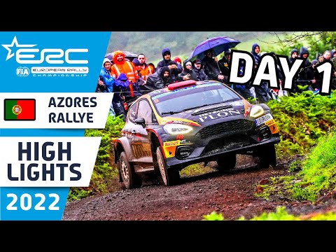 ERC Rally Highlights : Day 1 : ERC Azores Rallye 2022