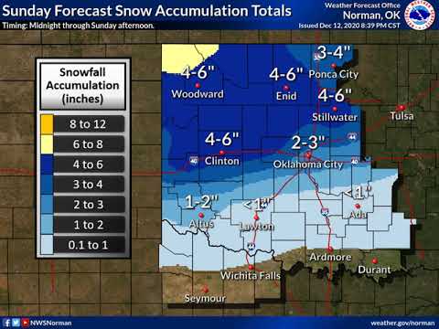 Evening Winter Weather Update - December 12, 2020