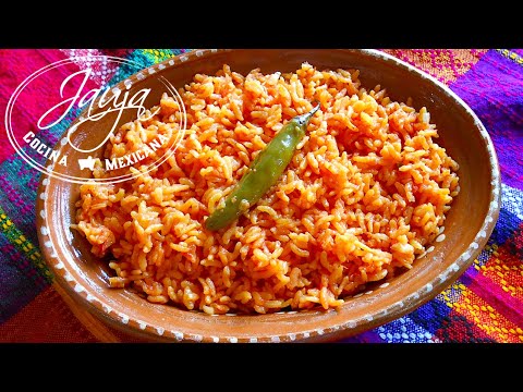 Arroz Rojo Mexicano Video