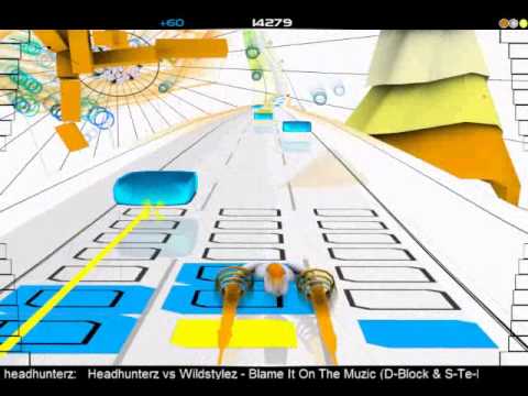 AudioSurf Headhunterz Blame It On The Muzic
