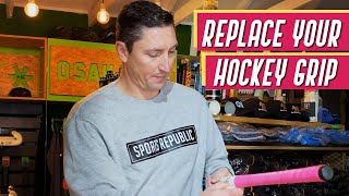 HOW TO replace your hockey grip!