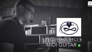 Video thumbnail for MIDI Guitar 2 & TEControl BBC2 Breath/Bite controller by LoFiLeif