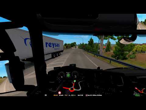 Relaxing drive from Palermo to Florence, ETS2