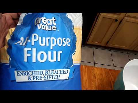How To Make Homemade Cake Flour And Chatting - Simple Cooking With Eric