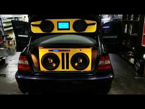 Kole Audio 12 Inch "Dual" Voice Coil Double Magnet Sub-Woofer 2000W - BMW