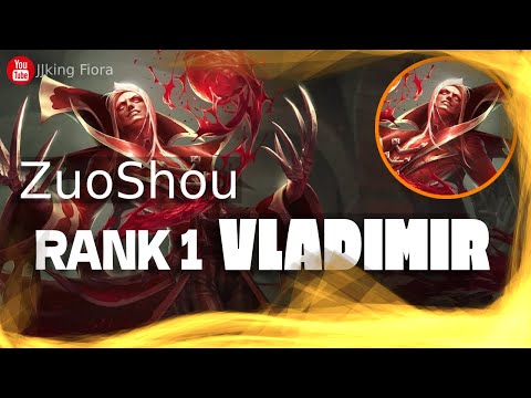 🔴 ZuoShou Vladimir vs Qiyana - ZuoShou Rank 1 Vladimir Guide