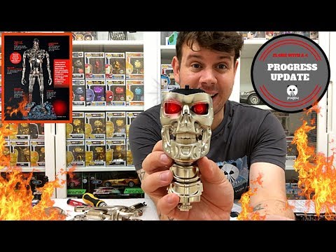 Build the Terminator  T-800 - PROGRESS UPDATE July 2019 - What to expect!