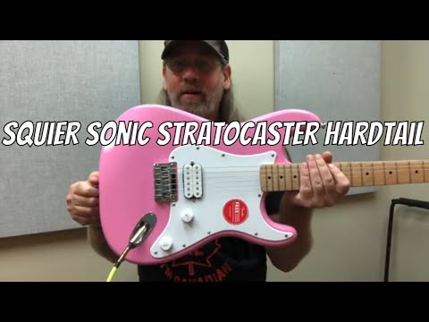 Squier Sonic Stratocaster Hardtail Flash Pink Demo