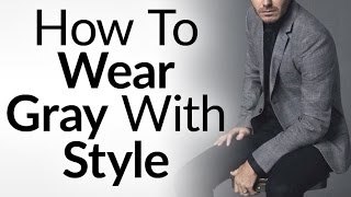 Download lagu 4 Tips On Wearing Gray With Style | Grey In Interchangeable Wardrobe | Matching Gray Clothes mp3