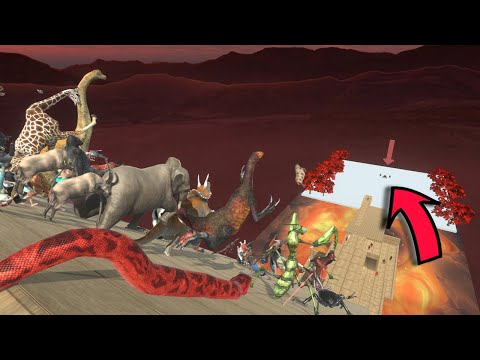 Three-Headed Dog Challenge | Who Can Survive? - Animal Revolt Battle Simulator