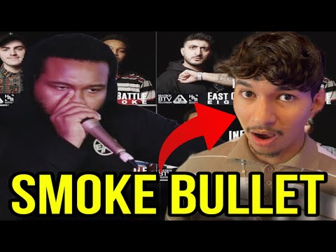 19Yr Old Rapper INTRODUCED to BEATBOXING! King Inertia SMOKE BULLET [REACTION] W/ Black Pegasus