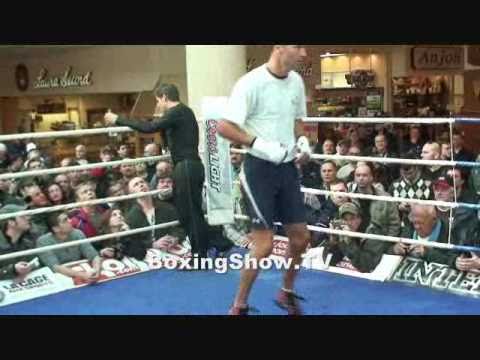Lucian Bute Training to fight Brian Magee @ BoxingShow.TV