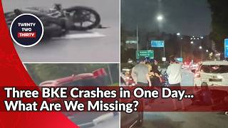 3 BKE Accidents in One Day Raise Questions About Motorcycle Safety in Singapore