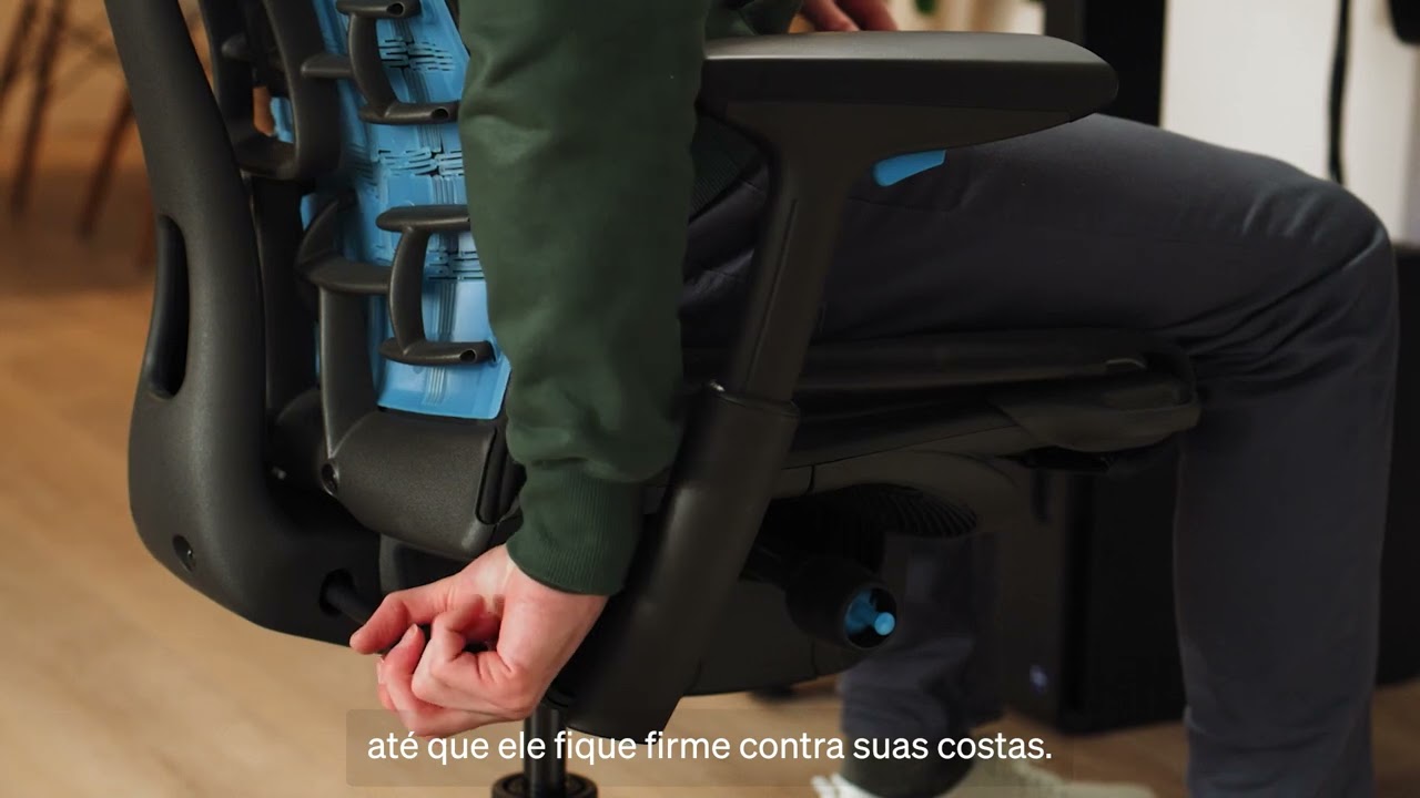 Passo 4: ajuste Backfit™ (apoio para as costas)