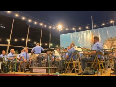 Banda di Ailano: Marcia Sinfonica "Cettina Birichina" di E.Abbate - Montepertuso 1-2 Luglio 2025.
