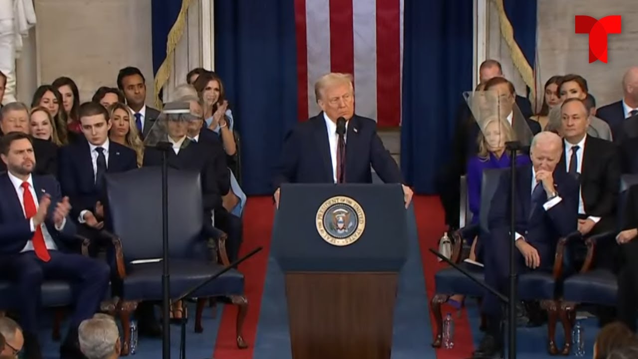 EN VIVO: Toma de posesión de Donald Trump
