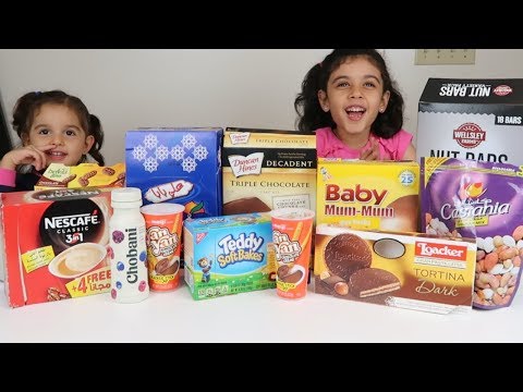 تحدي لاتختار حلويات السلايم الخاطئ مايا و لانا! Video
