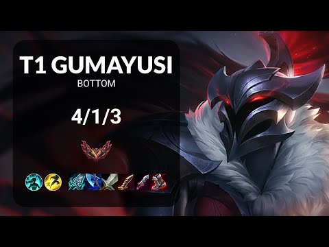 T1 Gumayusi Kalista vs Jhin BOTTOM - KR GRANDMASTER Patch 14.2