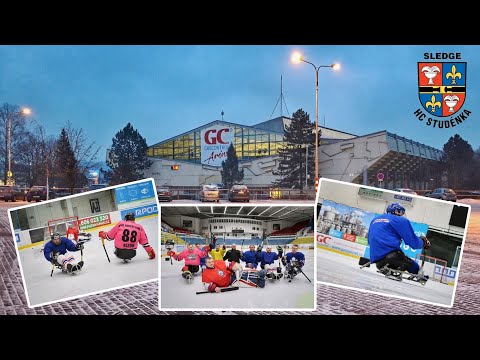 GC Gascontrol Aréna Havířov - trénink HC Sledge Studénka 12.2.2020